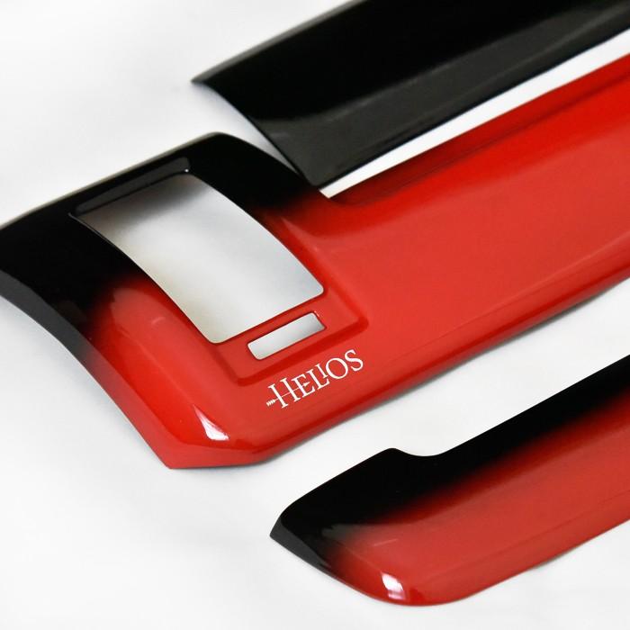 全国送料無料 HELIOS 200系 ハイエース 4型 5型 DX 標準 レッド