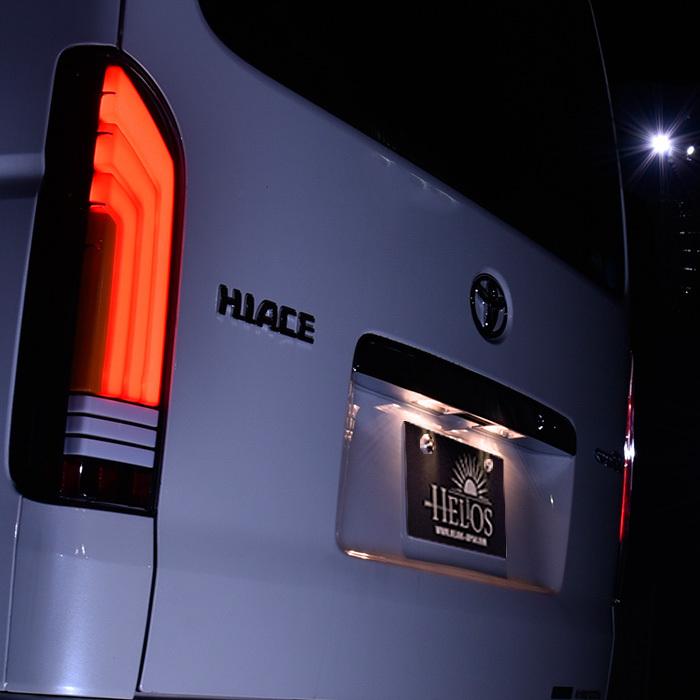 ヘリオス　LEDテールランプ ライブディオZX AF34 AF35 リアスポイラー用ブルーLEDテールランプ