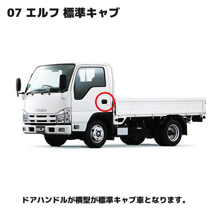 全国送料無料 いすゞ 07 エルフ 標準 ローキャブ 用 メッキ コーナー