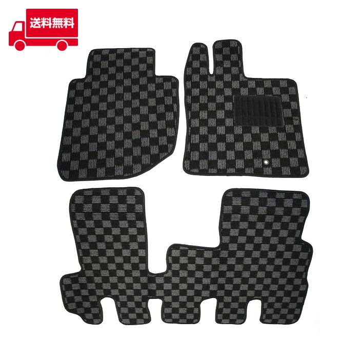 タント L375S L385S フロアマット チェック柄 黒/灰 3点セット :newparts-0251:outlife ヤフーショッピング店 - 通販 - Yahoo!ショッピング タント L375S L385S フロアマット チェック柄 黒/灰 3点セット :newparts-0251:outlife ヤフーショッピング店 - 通販 - Yahoo!ショッピング