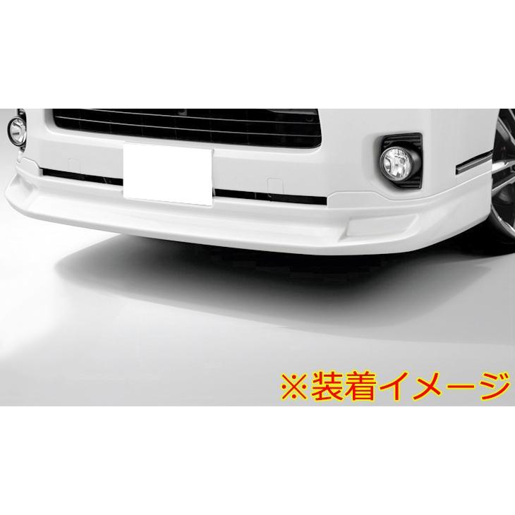 全国送料無料 200系 ハイエース 4型 5型 標準 フロント リップ