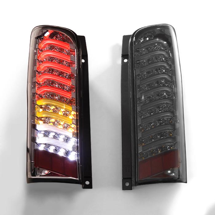 全国送料無料 NV350 E26 キャラバン フルLED フルファイバー テール