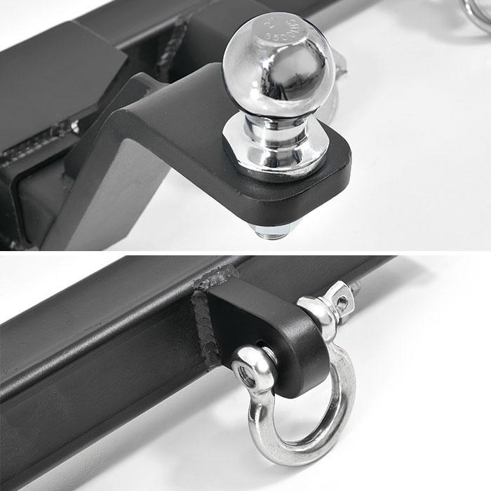 改良版 30系 アルファード ヴェルファイア シャックル 付き ヒッチ メンバー ボール マウント ヒッチマウント トレーラー 牽引 C 750kg_2