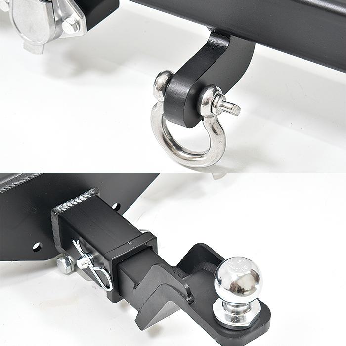 改良版 ハイラックス ヒッチ メンバー X Zグレード GUN125 シャックル 