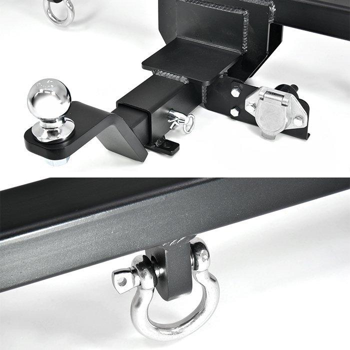 改良版 日産 T32 エクストレイル シャックル 付き ヒッチ メンバー