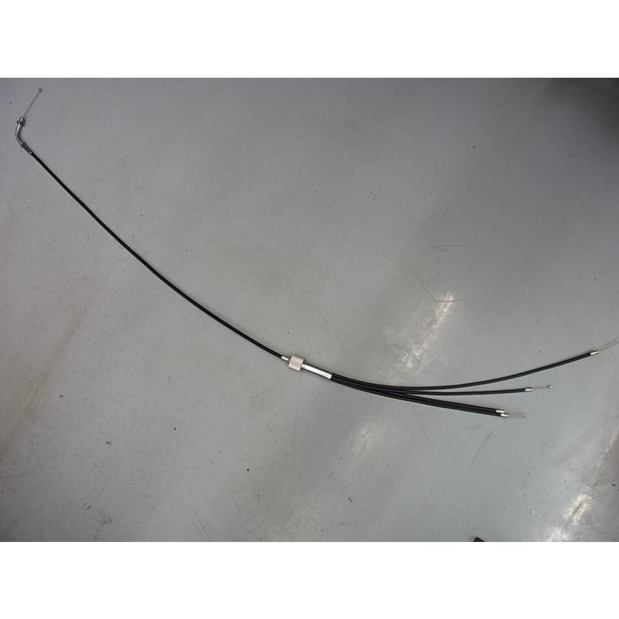 OUTLINE製品】GT380初期型用 アクセルワイヤー（STD) △アウトライン製
