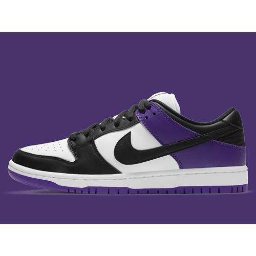 nike sb dunk low pro varsity purple