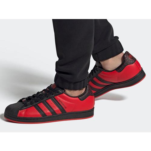 Gv7128 Adidas Superstar Spiderman Miles Morales Marvel Playstation アディダス スーパースター マイルズ モラレス スパイダーマン マーベル Gv7128 Out Number 通販 Yahoo ショッピング