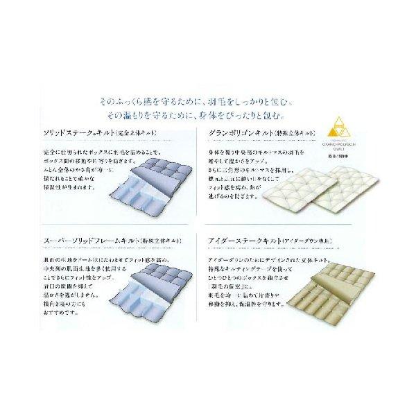 羽毛掛けふとん キング 東京西川 西川ダウン 日本製 とぎれない信頼自社一貫体制の東京西川だけの品質 NP7053 KA47289014 230×210ｃｍの画像