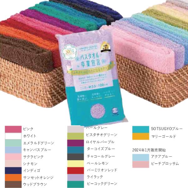 ミニバスタオル 当店おまかせ4枚 バスタオル卒業宣言 おぼろタオル