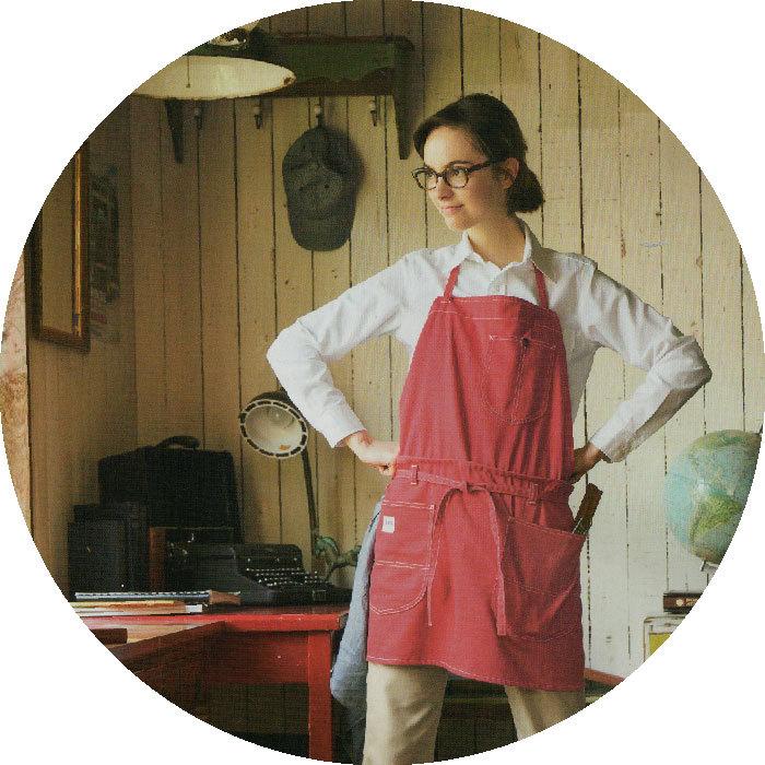 Lee（リー） Lee 2WAYエプロン 前丈71cm 身幅70cm ストレッチデニム