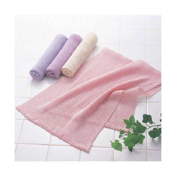 ボディタオル　浴用　バス敏感肌　乾燥肌　日本製　JAPAN　身体を洗う　シルク100％タオル ＩＴ100　コベス　神戸生絲 | 