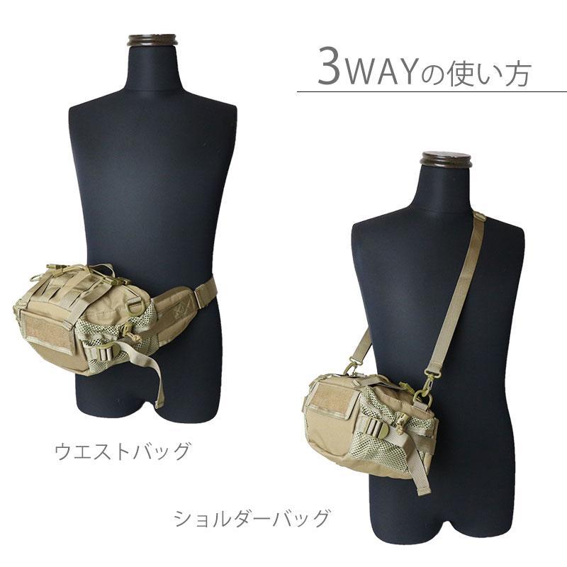 SHENKEL シェンケル 3WAY ウエストポーチ ショルダーバッグ 迷彩 6色