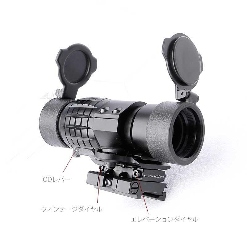 Eo. ANS Optical 折りたたみ式マウント付 3倍ブースター & EXPS3 Eo. ANS Optical 折りたたみ式マウント付 3倍ブースター & EXPS3