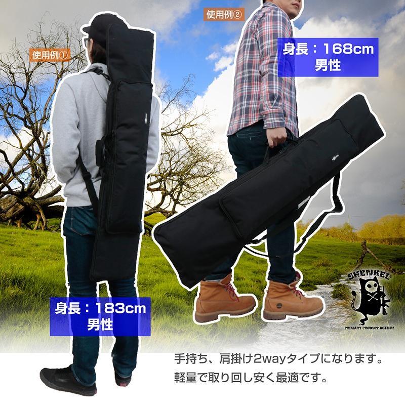 ダブルガンケース 2丁 ライフルケース ソフトタイプ 115cm L-96