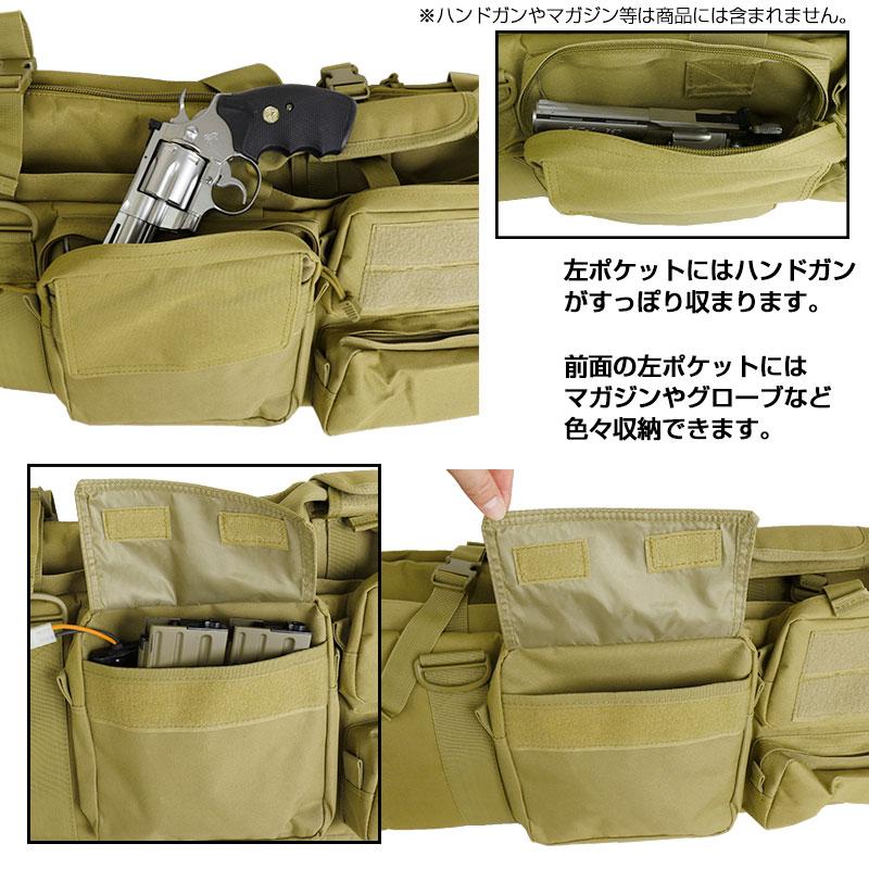 SHENKEL M249タイプ 大型 大容量 ライフルケース ソフト ガンケース 2