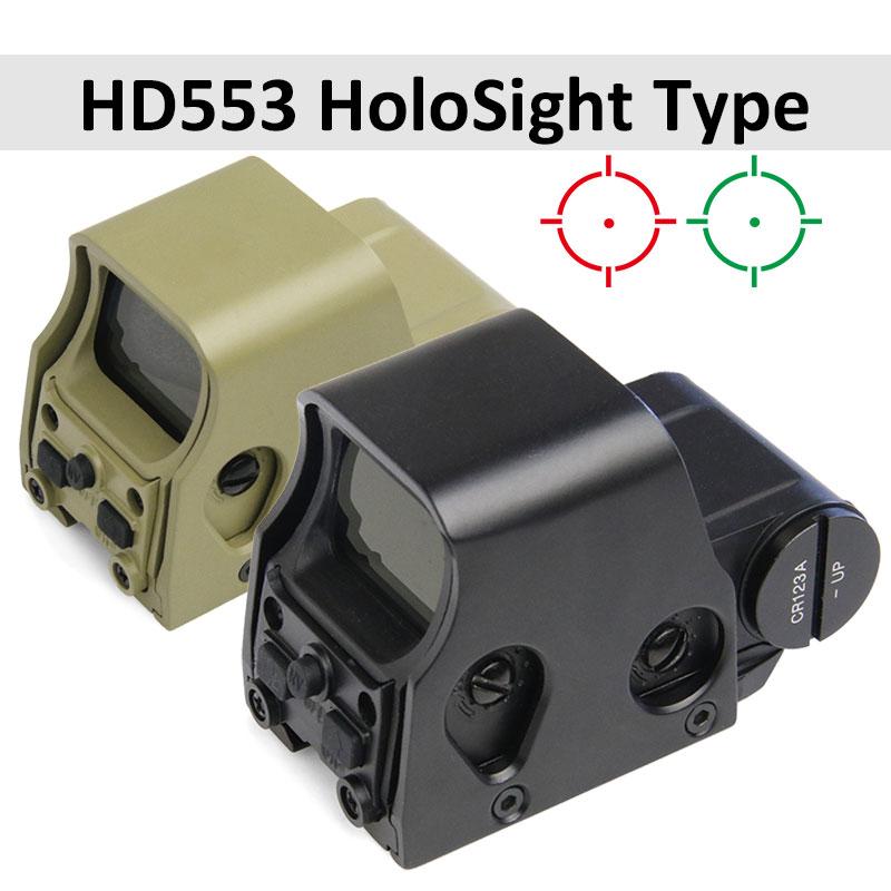 ANS Optical HD553タイプ ホロサイト ブラック/タン 赤緑9段階 20mm