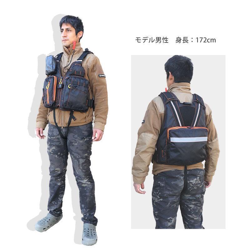 CONRAD 釣り 7点セット フローティングベスト グリップ プライヤー 
