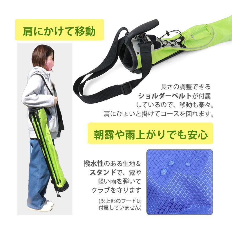 CONRAD 軽量 セルフスタンド ゴルフ クラブケース ポケット付き CONRAD 軽量 セルフスタンド ゴルフ クラブケース ポケット付き