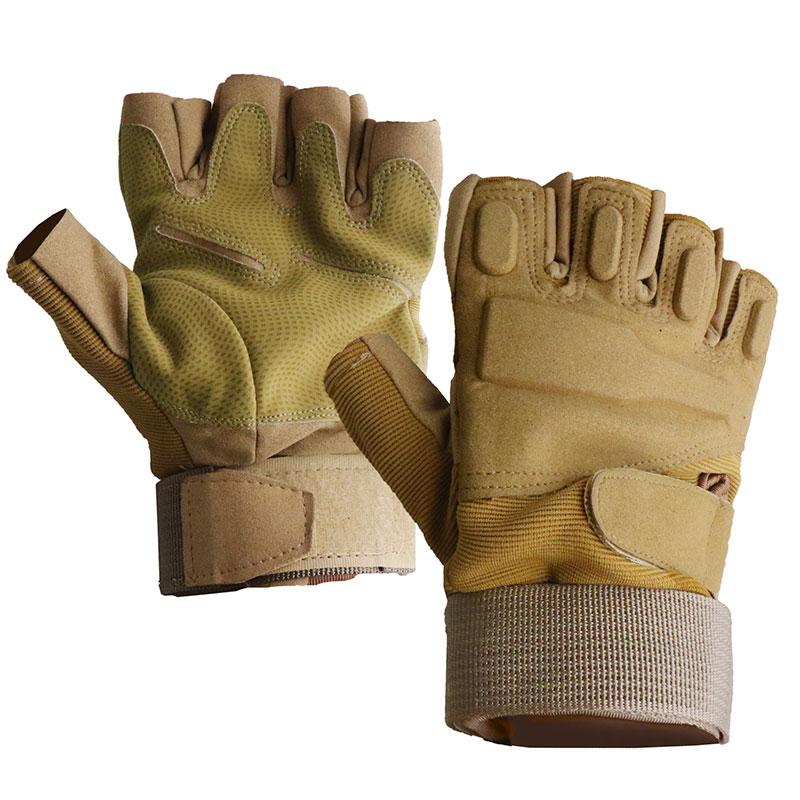 送料無料】SHENKEL タクティカル グローブ 指抜き 黒 ブラック