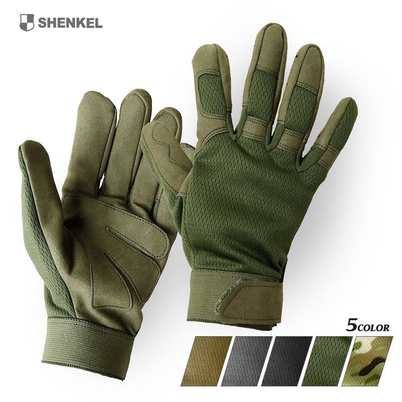 送料無料】SHENKEL タクティカル グローブ メカニックタイプ 4サイズ 5