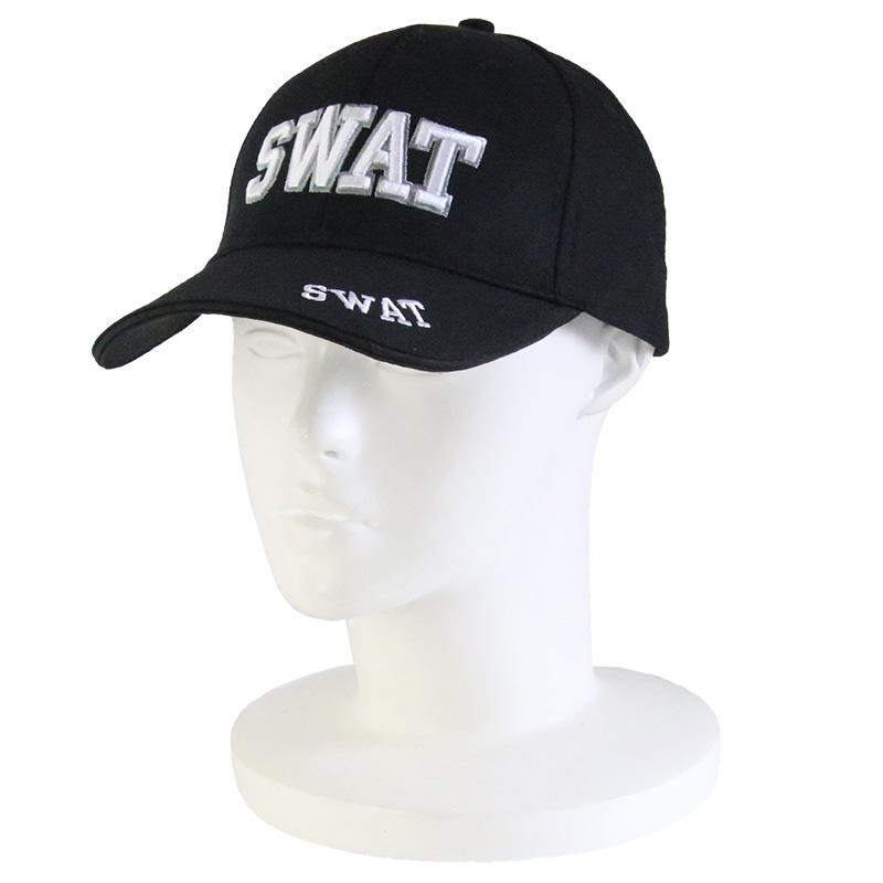 SHENKEL SWAT 特殊部隊 キャップ ベースボールキャップ 黒 ブラック