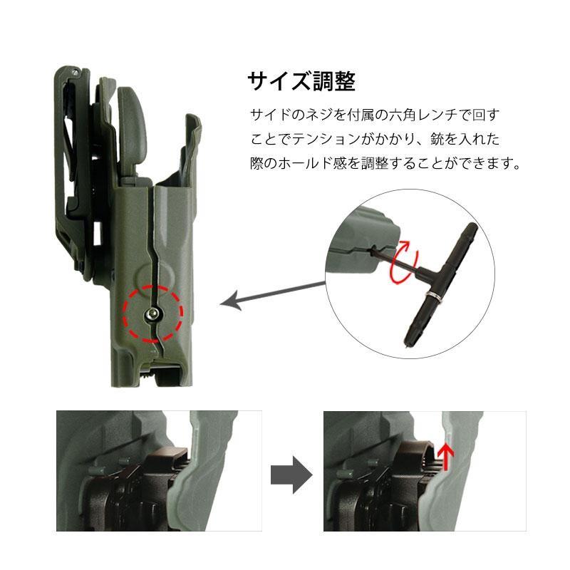 サファリランド 579 GLS タイプ ハンドガン用 ホルスター コンパクト