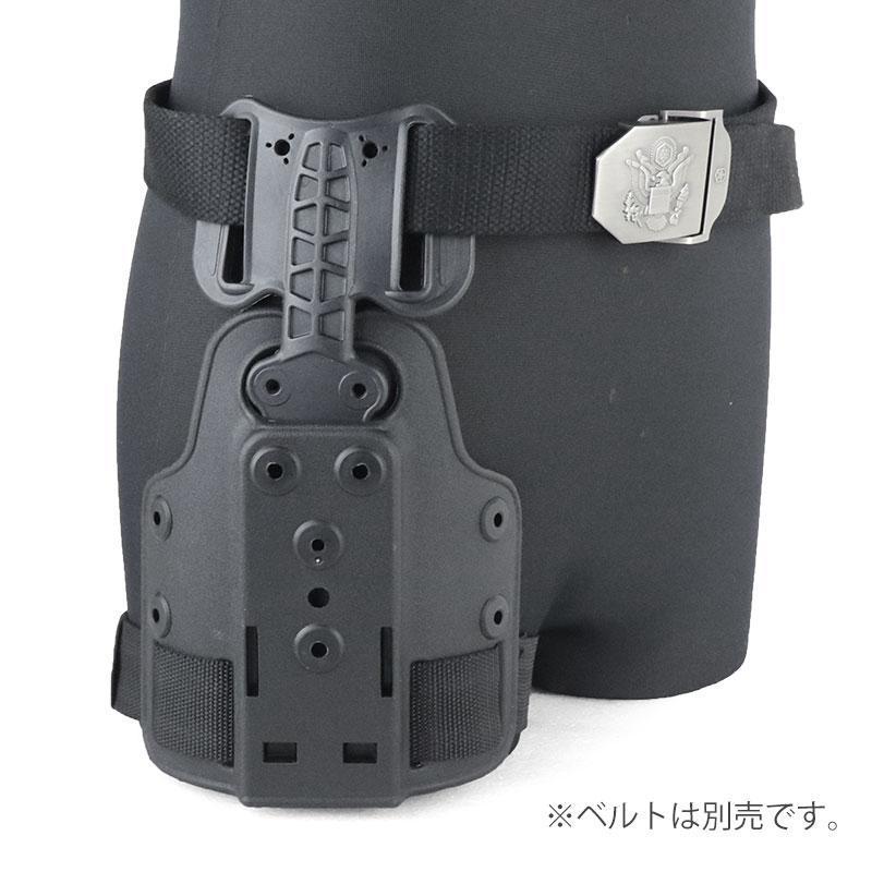 値下げ！レッグシュラウドホルスター ブラック サファリランド SAFARILAND 6004-14 Leg Shroud Only | WILLY−PEET