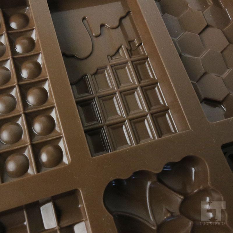 メール便送料無料】シリコンモールド チョコ 12種類 板チョコ 長方形
