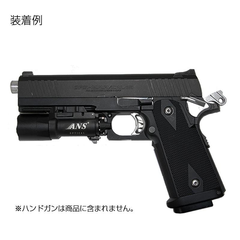 ANS Optical コンパクト タクティカルライト SUREFIRE X300ULTRA タイプ 300ルーメン 20mmレール対応 ハンドガン ピストル｜outsiders｜03