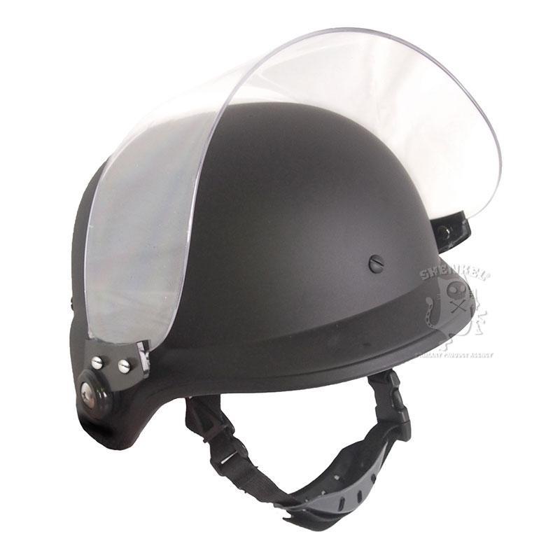 SHENKEL M88 フリッツ タイプ ライオット シールドヘルメット VISOR BK サバイバルゲーム サバゲー 装備｜outsiders