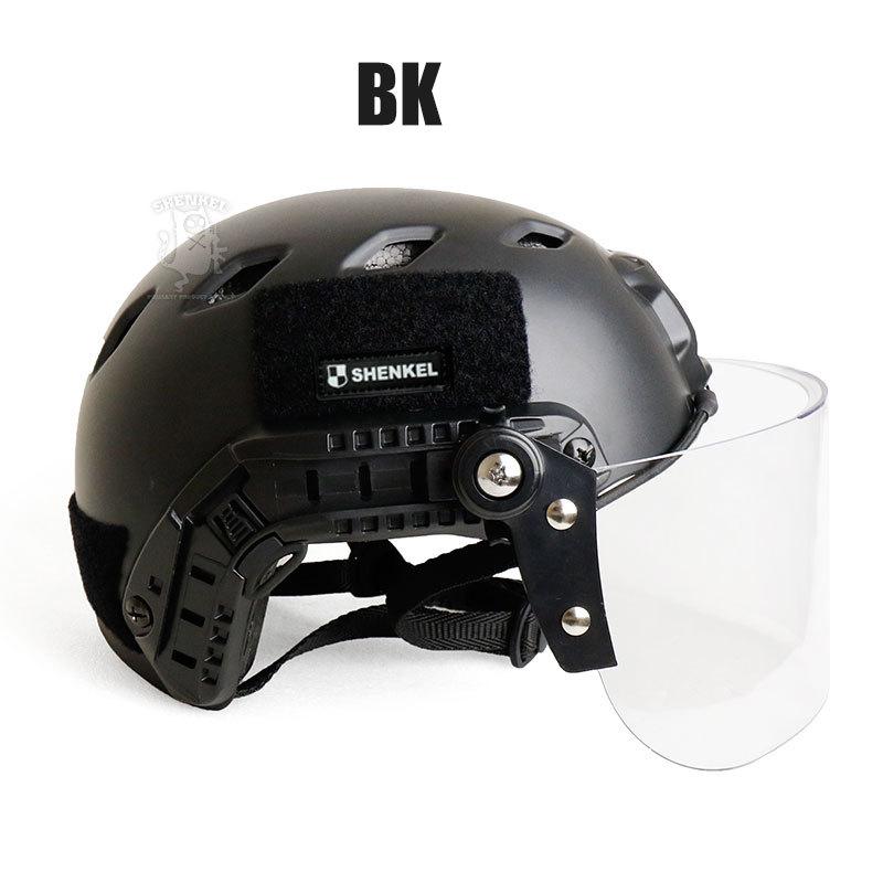 SHENKEL シェンケル 4点式あご紐 BJタイプ ヘルメット BK ブラック
