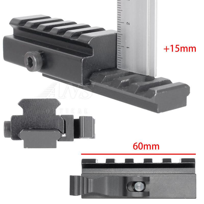 未使用 実物 M16 シースルースコープマウント レール NAES 未使用 実物