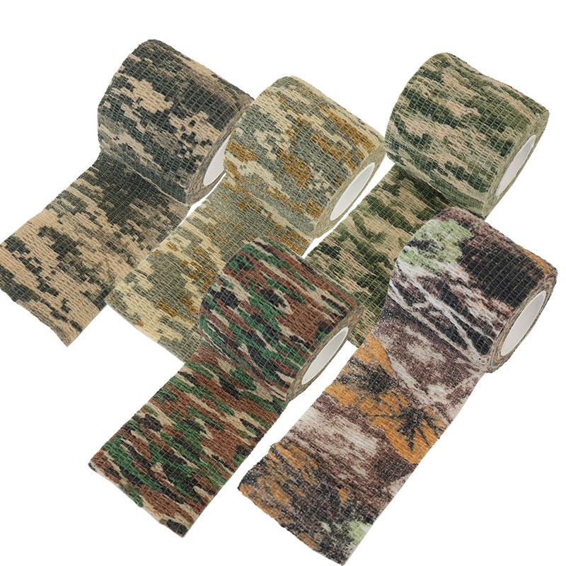 SHENKEL シェンケル カモフラージュテープ 迷彩テープ 伸縮 長4.5m 幅