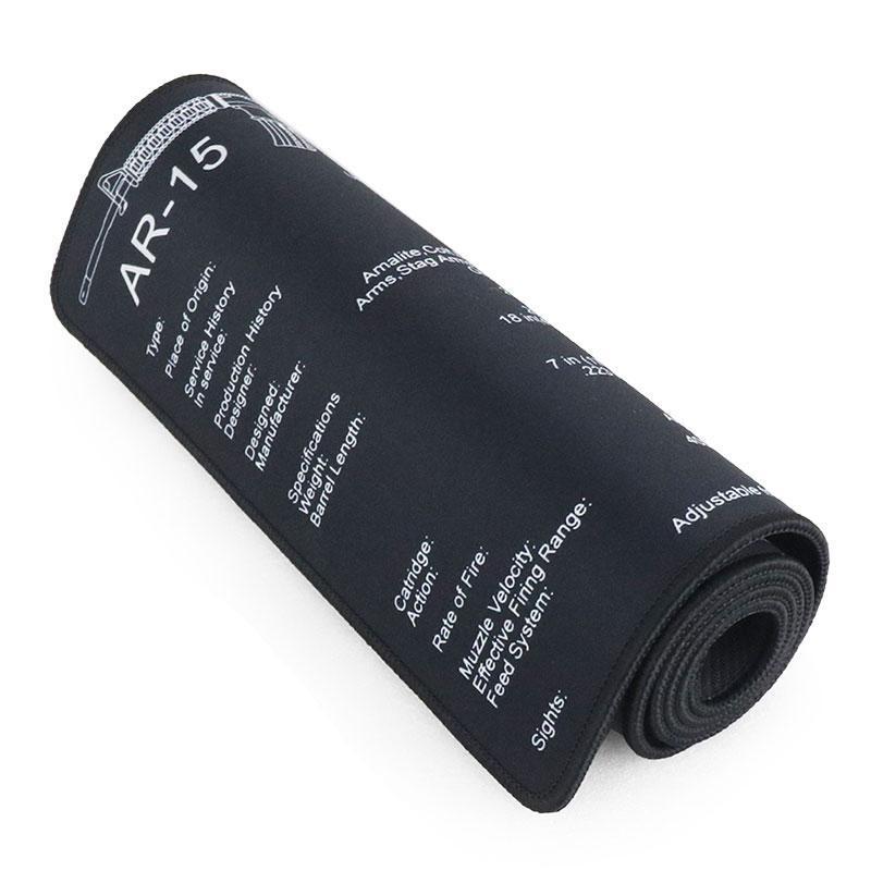 SHENKEL シェンケル ガン分解 マウスパッド デスクマット 大判 AR-15