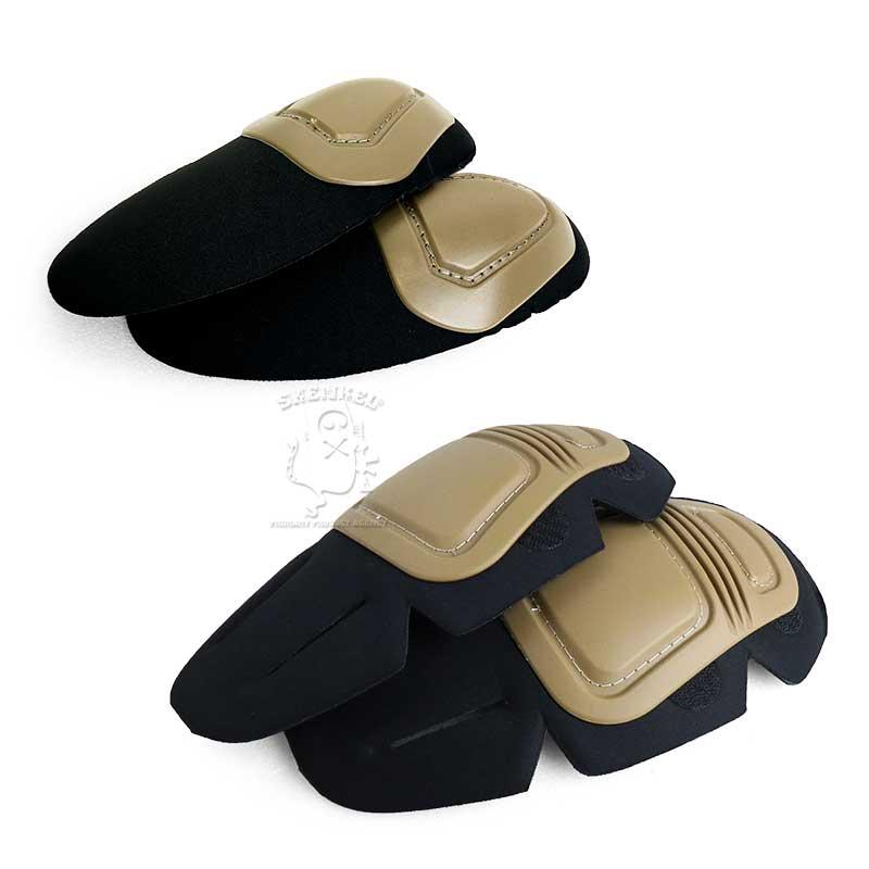 SHENKEL CRYEタイプ エルボー＆ニーパッド G2 (ブラック/タン) 肘