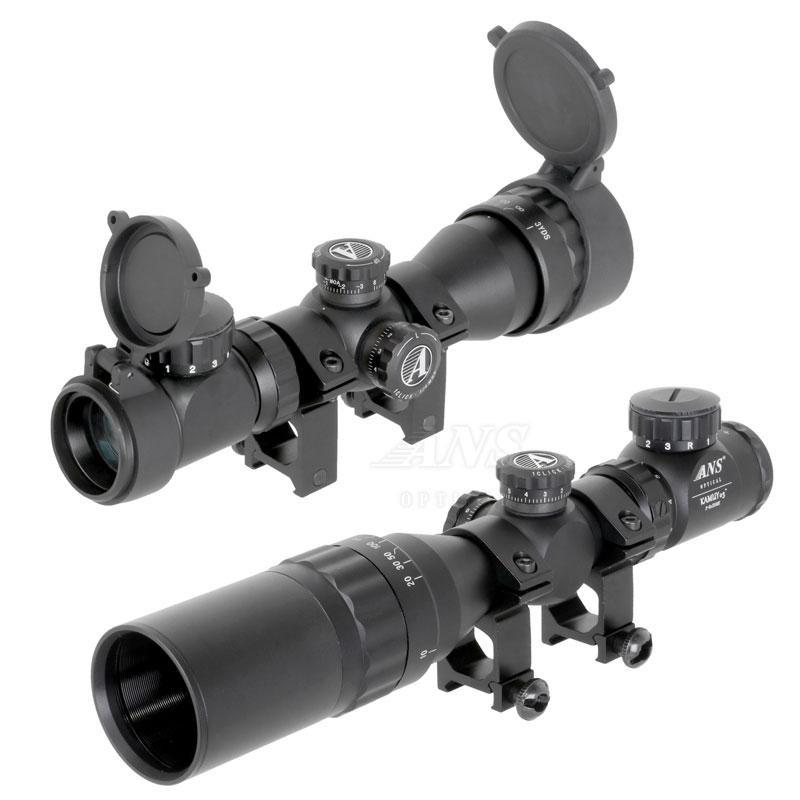 ANS Optical 2-6x32 AOEライフルスコープ Amazon.co.jp: ANS Optical 2-6x32AOE 可変ズーム 32mmレンズ