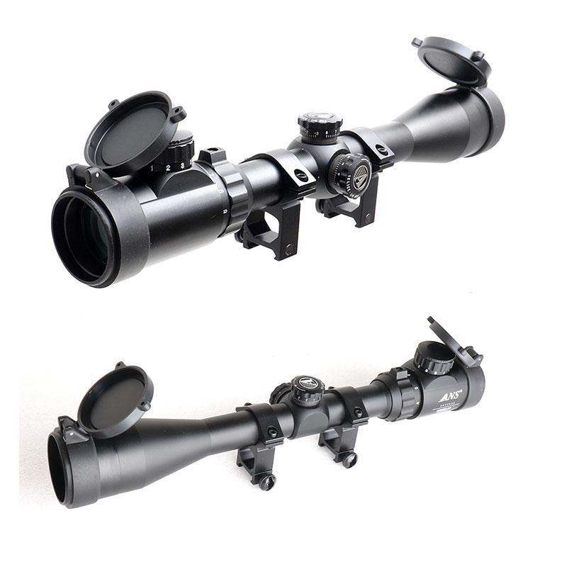 ANS Optical 3-9x40 AOE ライフルスコープ 3色　サバゲー Amazon | 【Amazon.co.jp限定】ANS Optical 3-9x40EGB Pro