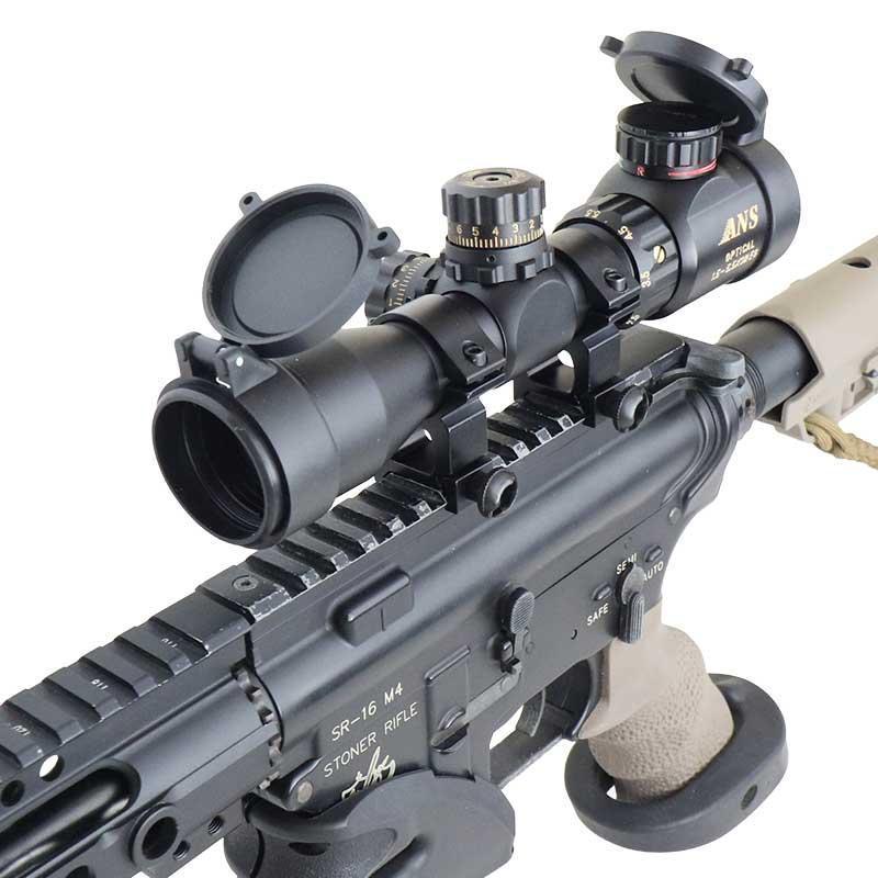 ANS Optical 1.5-5.5倍 可変ズーム ショートスコープ 32mmレンズ