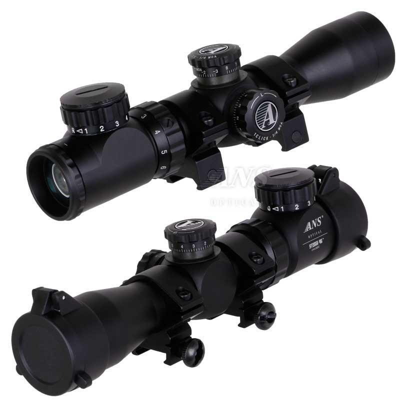 ANS Optical 2-6倍 可変ズーム 2-6x28EG ショート スコープ 1