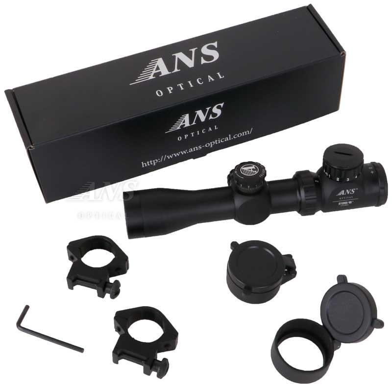 ANS opticalライフルスコープ 2点セット Amazon | ANS Optical ライフルスコープ 2.5x20 ショート