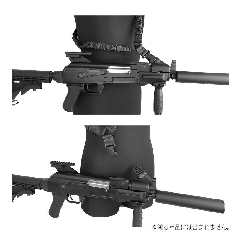 SHENKEL ワンポイント バンジースリング シングル 2色 ブラック