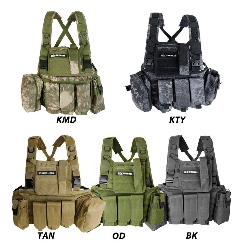 SHENKEL M4 チェストリグ モジュラーベスト タクティカルベスト ベスト
