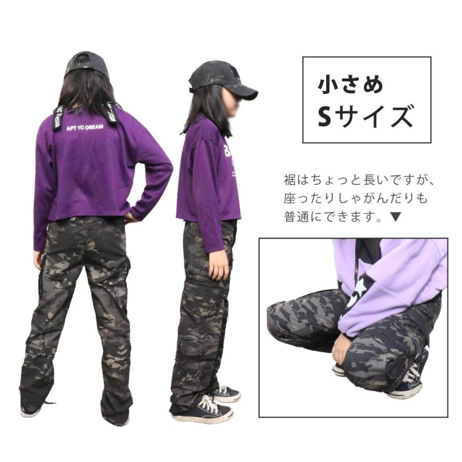 【訳あり】【特価品】ボトム ズボン BDU 迷彩服 マルチカム マルチカムブラック 男性 女性 子供 迷彩 サバゲー｜outsiders｜10