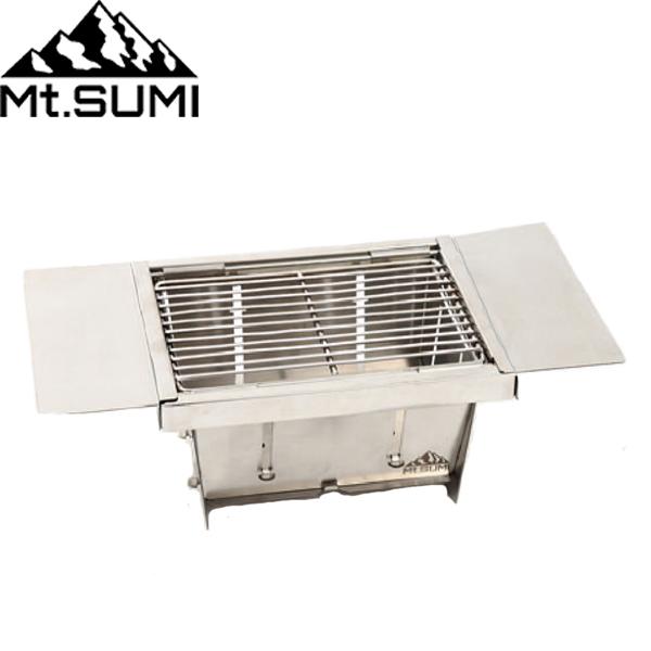 展開、折り畳みが一瞬でできるMt.SUMIの焚き火台［パーフェクトグリル
