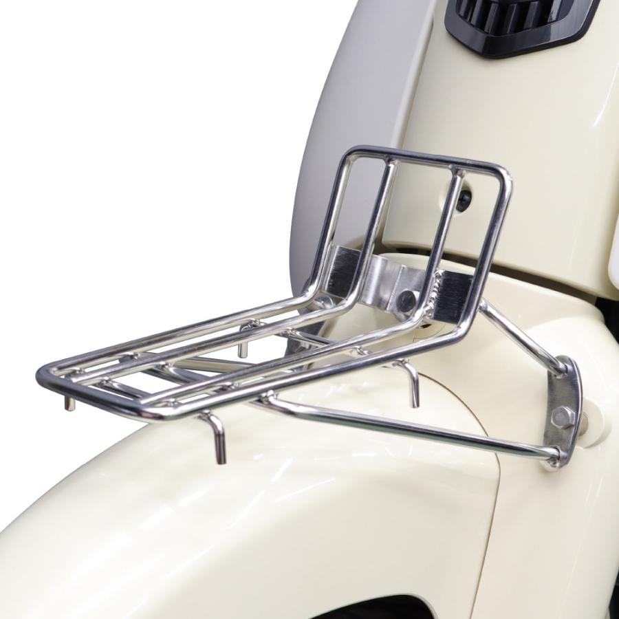 ホンダ スーパーカブ AA09 JA44 JA59専用 ステンレス フロントキャリア |  | 03