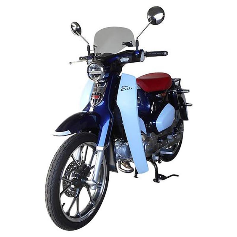 旭風防 メーターバイザー ホンダ スーパーカブ C125専用 グレー