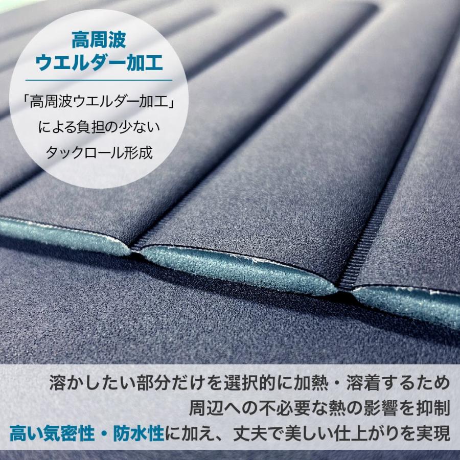 【高品質・国内縫製】サドルシート シングルシート ハンターカブ CT125 ブラック タックロール 黒パイピング ローダウン_2