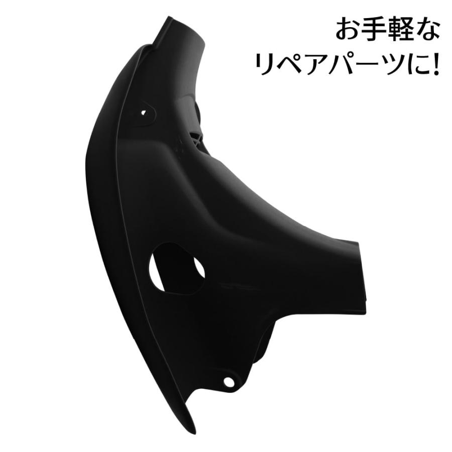 ホンダ リトルカブ専用 レッグシールド ブラック 黒 レッグカバー 3速