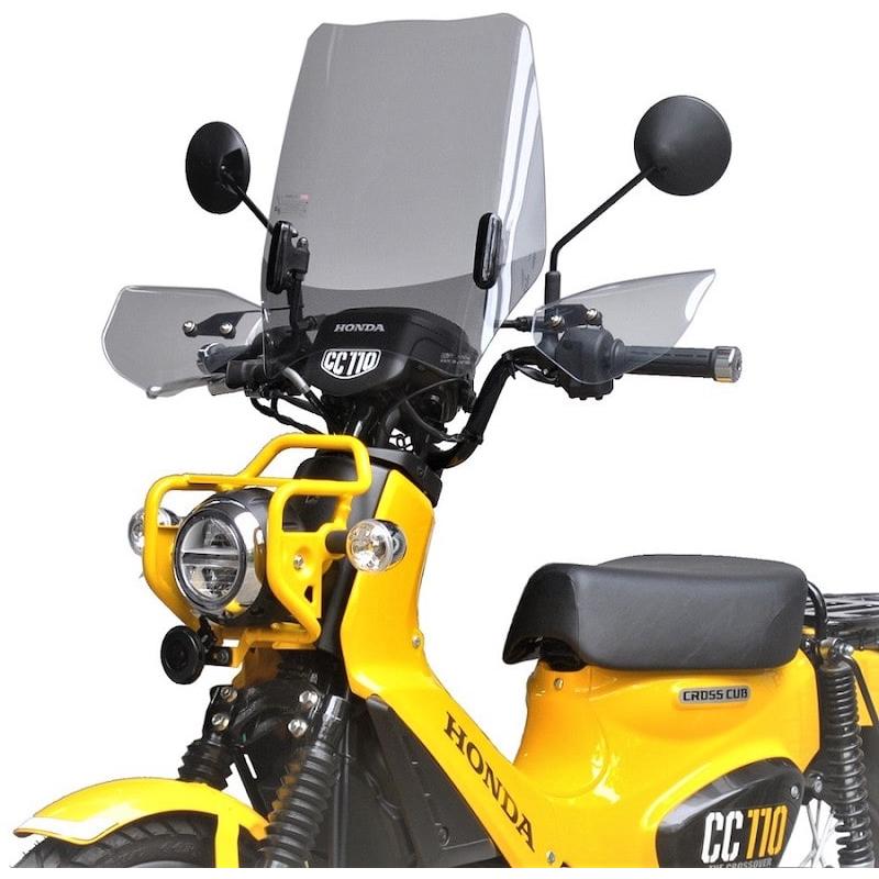 旭風防 ホンダ スーパーカブ ナックルバイザー クロスカブ110 JA45用